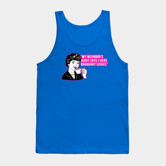 Funny women, girl jokes Tank Top by TimAddisonArt